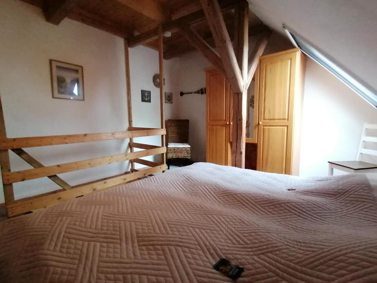 Boddenhus Auf Ruegen - Ferienwohnungen Und Pension Rappin Ngoại thất bức ảnh